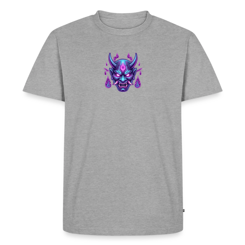 Männer Premium T-Shirt - Grau meliert