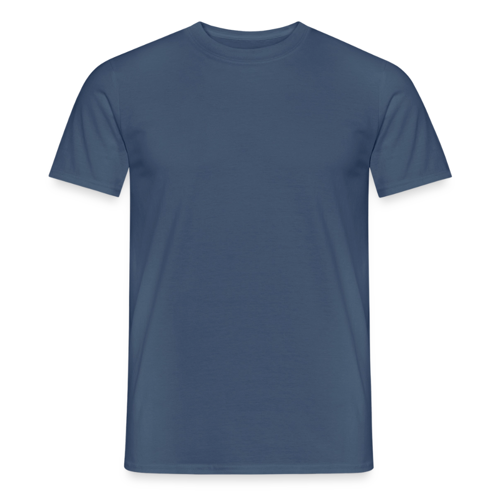 Männer T-Shirt - Dunkles Denimblau