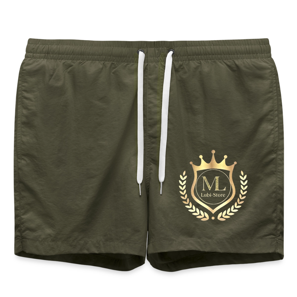 Badeshorts - Olive