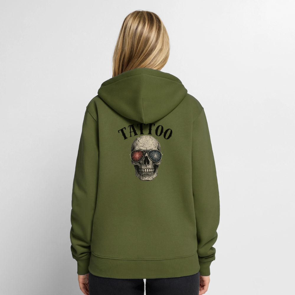 Männer Premium Kapuzenjacke - Khaki