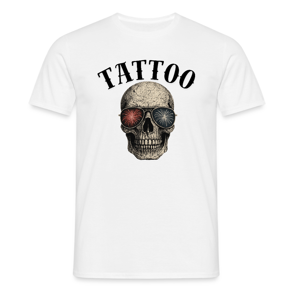 Männer T-Shirt - Weiß