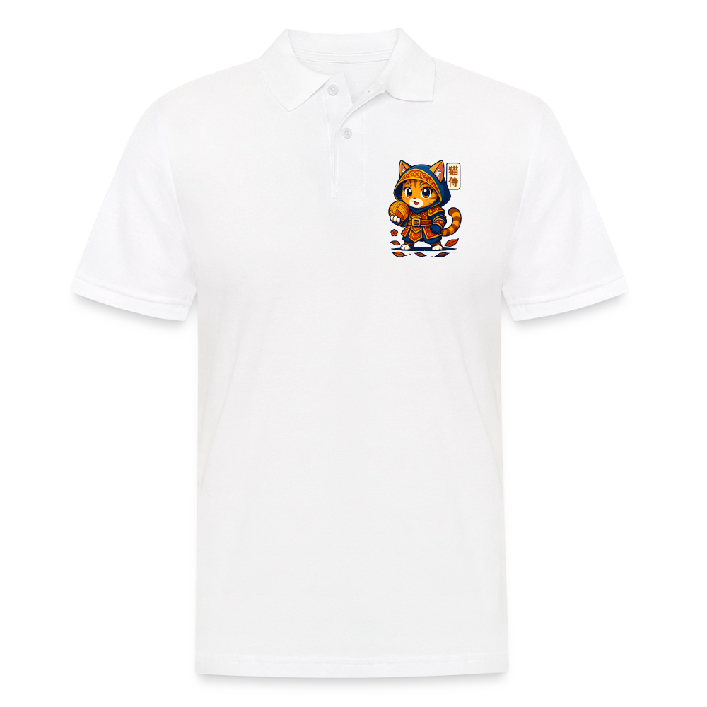 Männer Poloshirt - Weiß