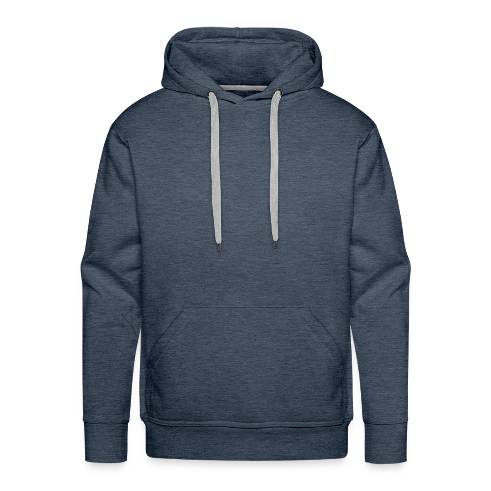 Männer Premium Hoodie - Jeansblau