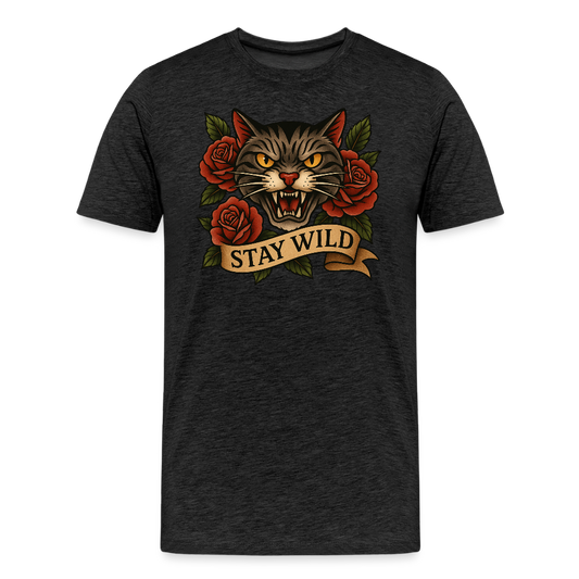 Männer Premium T-Shirt - Anthrazit