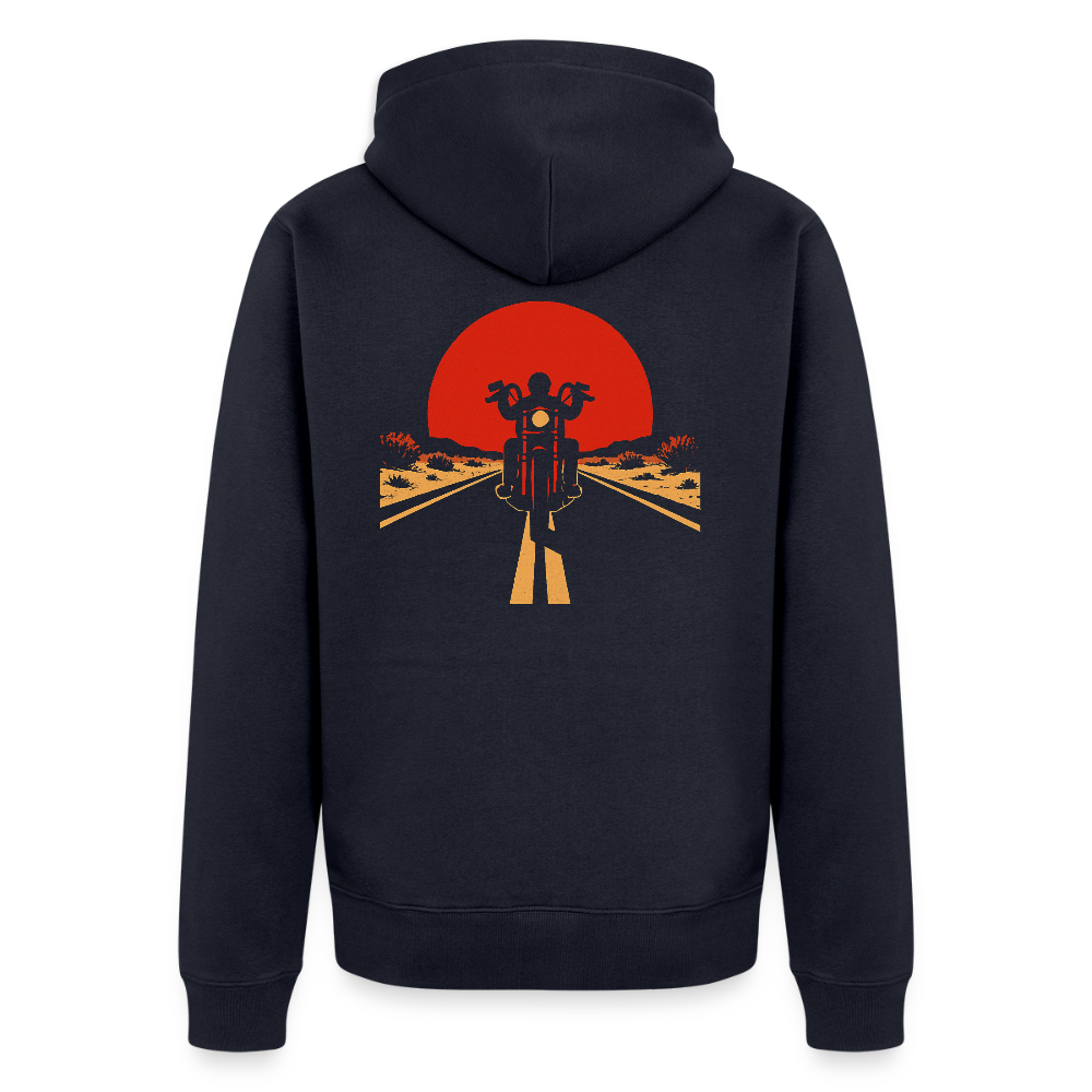 Männer Premium Kapuzenjacke - Navy