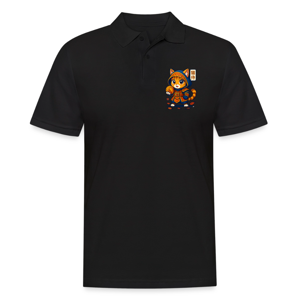 Männer Poloshirt - Schwarz