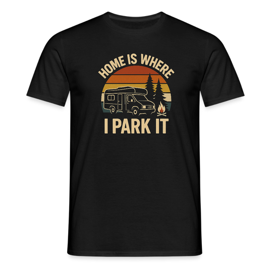 Männer T-Shirt - Schwarz
