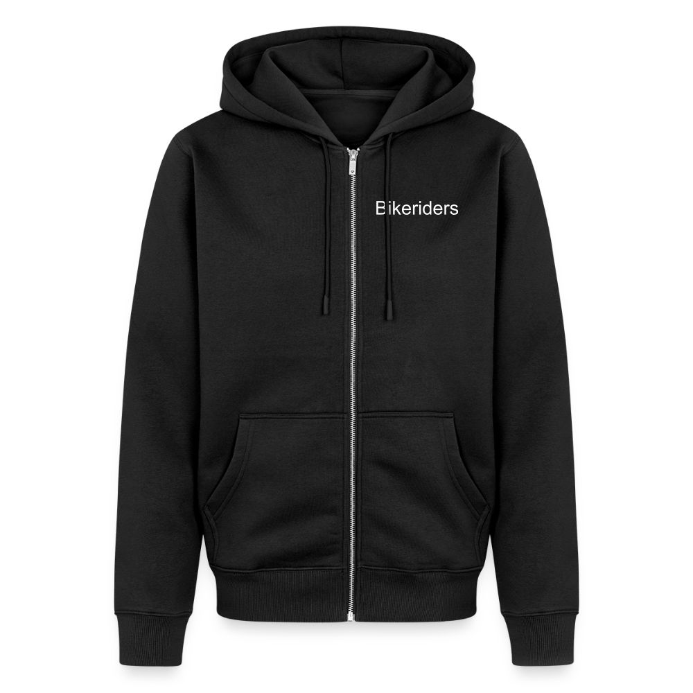 Männer Premium Kapuzenjacke - Schwarz