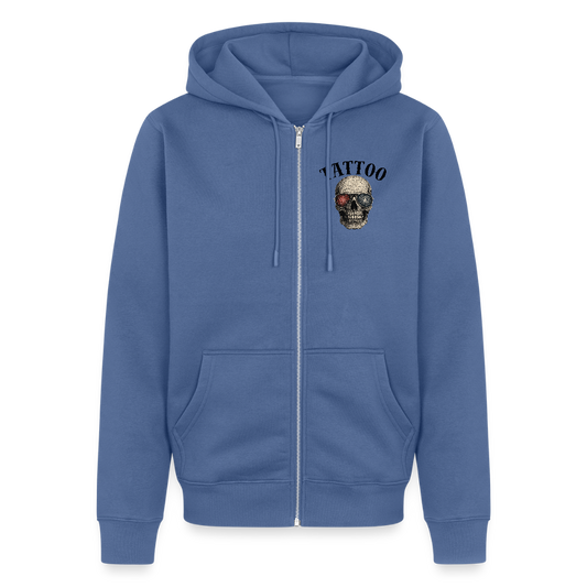 Männer Premium Kapuzenjacke - Taubenblau