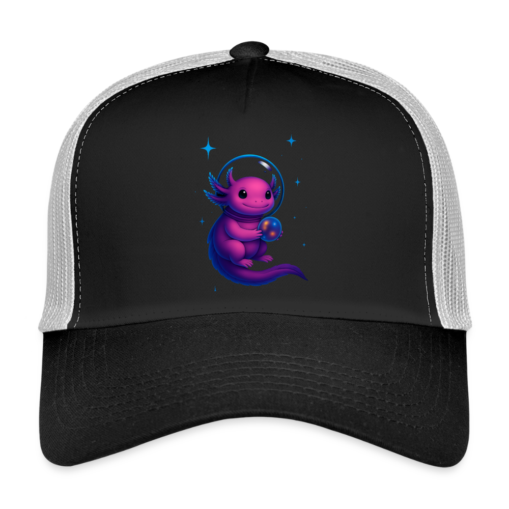 Trucker Cap - Schwarz/Steingrau