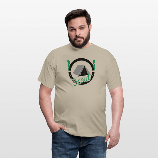 Männer T-Shirt - Sandbeige