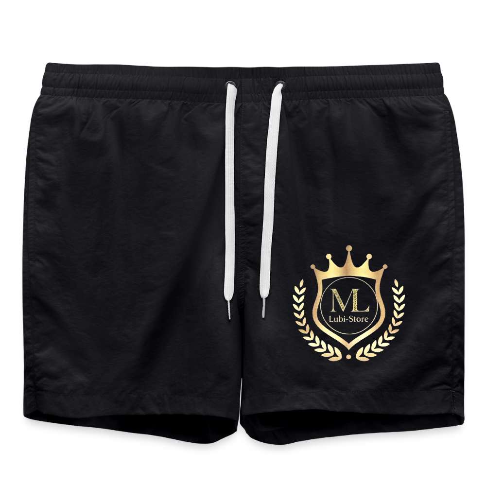 Badeshorts - Schwarz