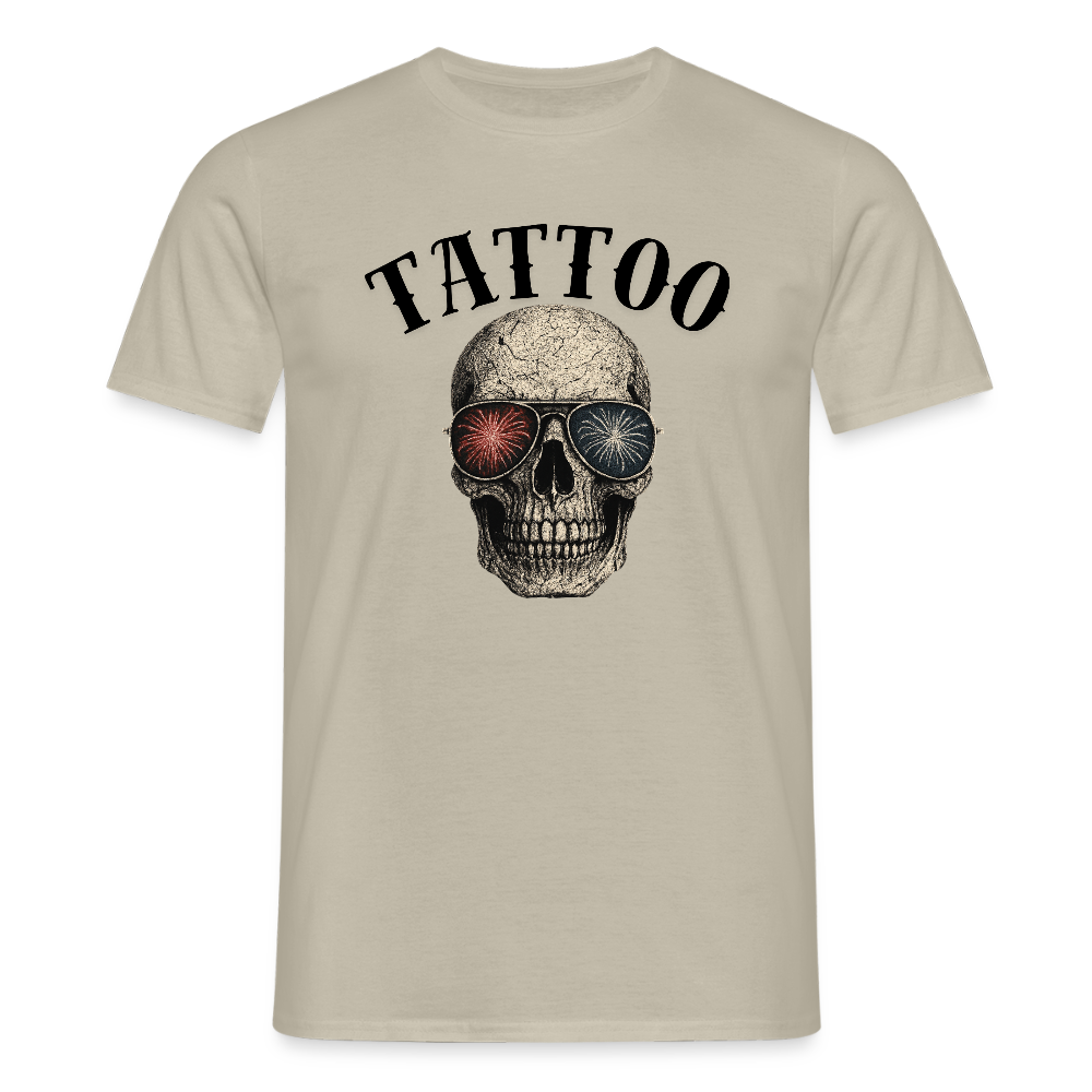 Männer T-Shirt - Sandbeige