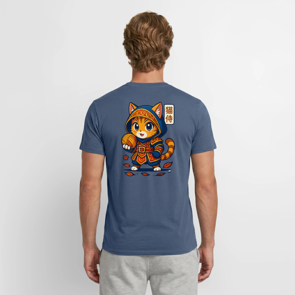 Männer T-Shirt - Dunkles Denimblau