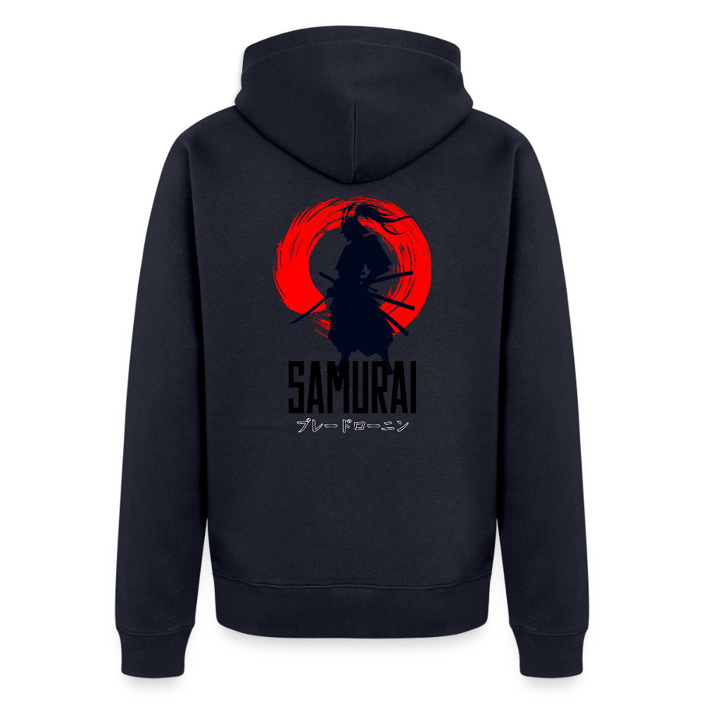 Männer Premium Kapuzenjacke - Navy