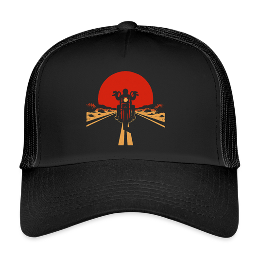 Trucker Cap - Schwarz/Schwarz