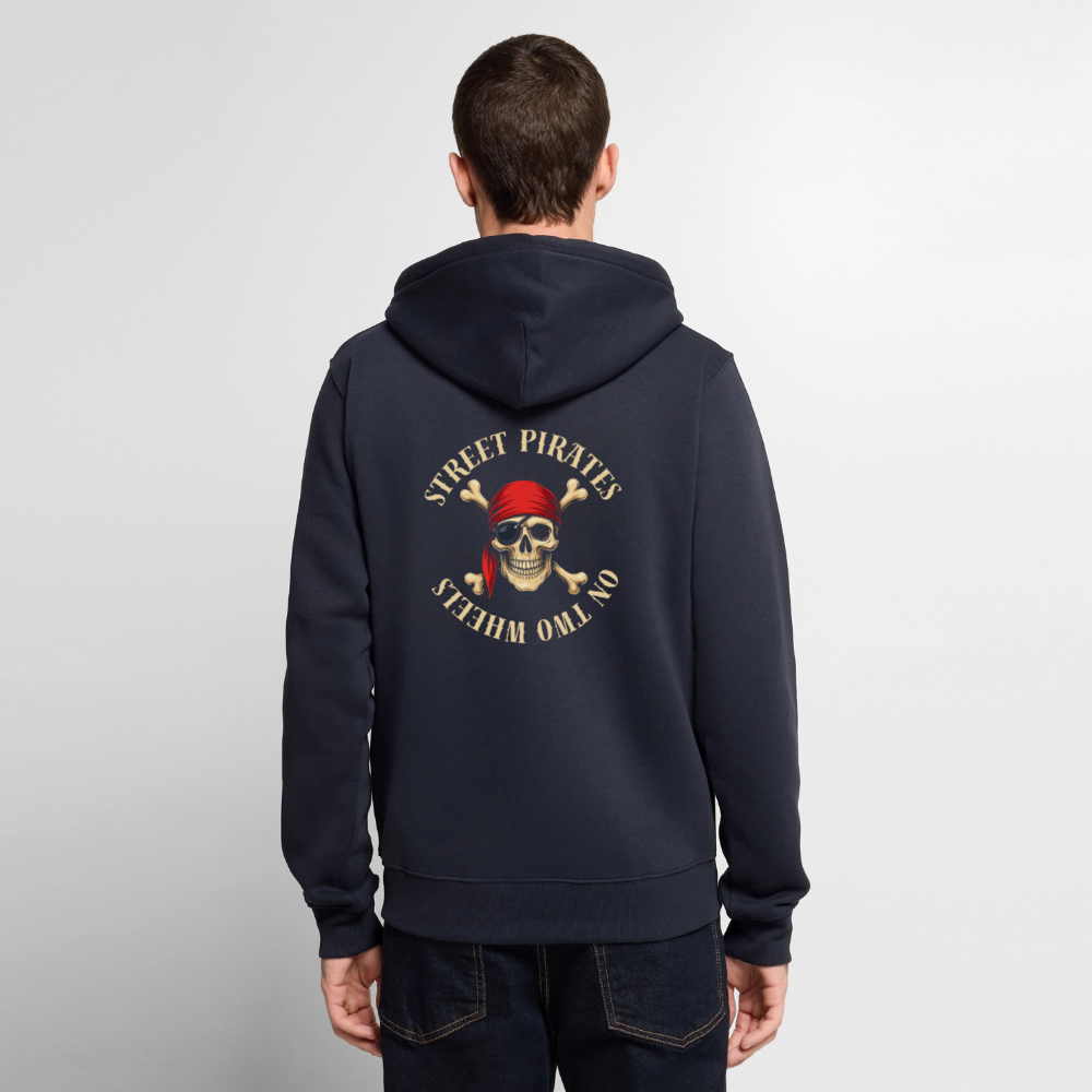 Männer Premium Kapuzenjacke - Navy