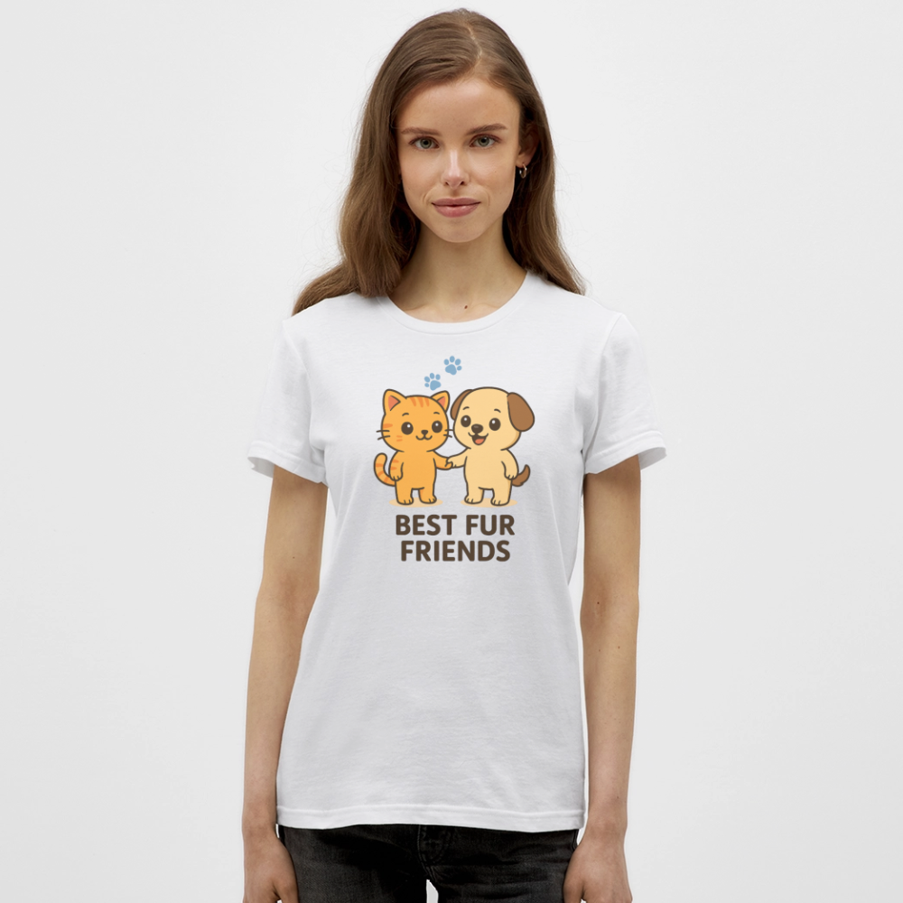 Best Friends  T-Shirt - Weiß