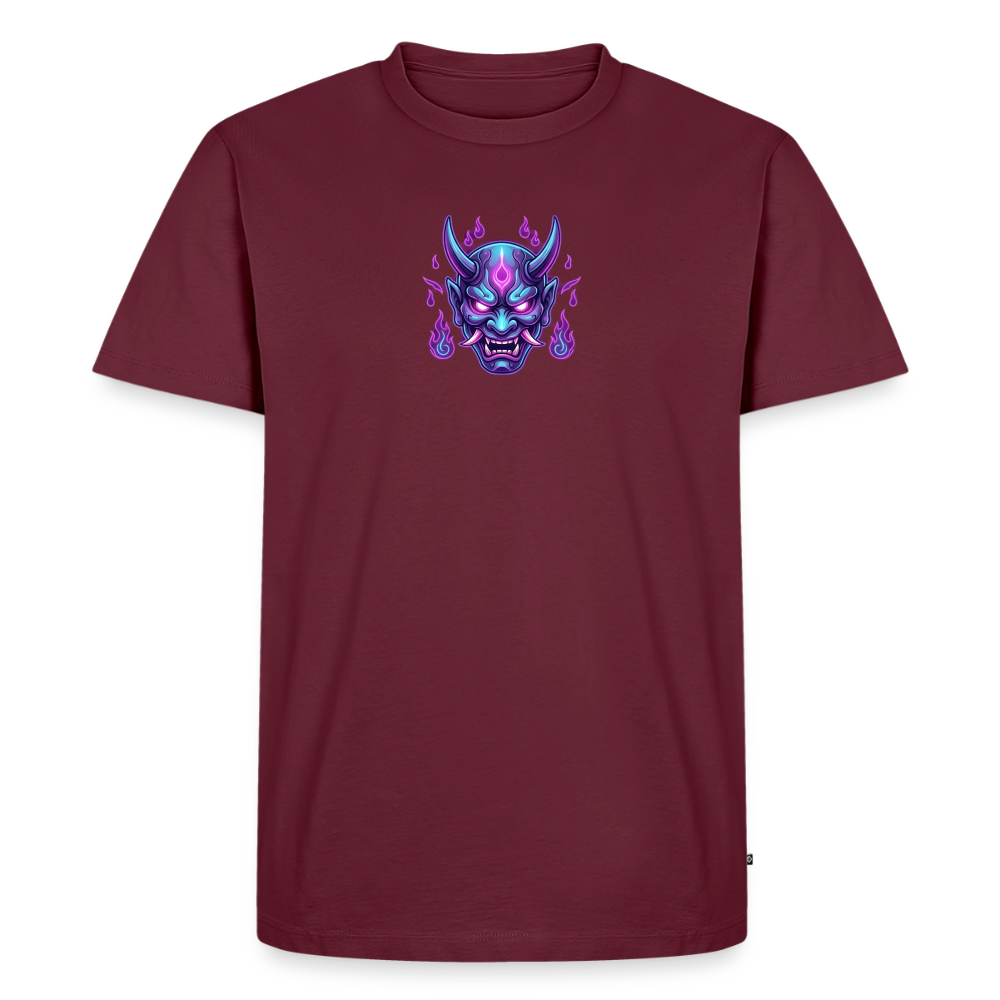 Männer Premium T-Shirt - Burgunderrot