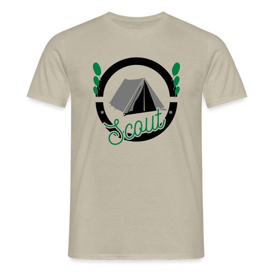 Männer T-Shirt - Sandbeige