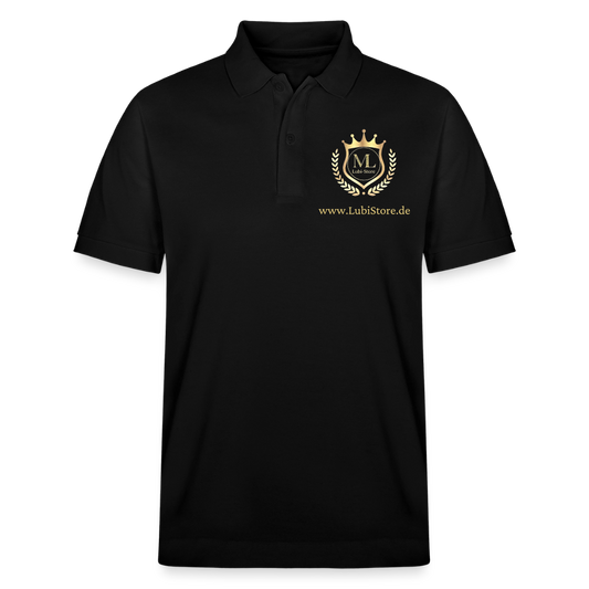 Stanley/Stella Unisex Bio-Poloshirt PREPSTER - Schwarz