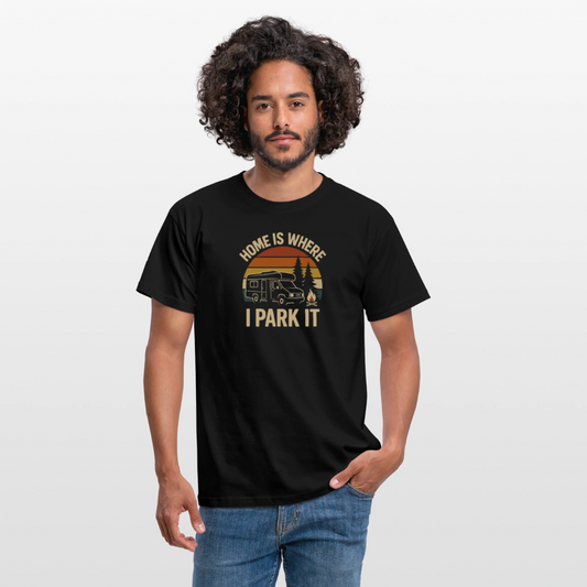 Männer T-Shirt - Schwarz