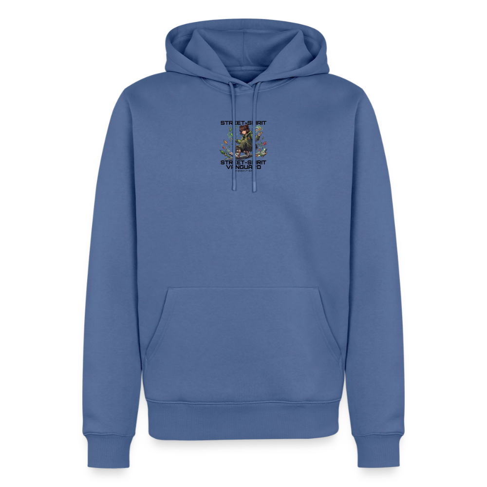 Männer Premium Hoodie - Taubenblau