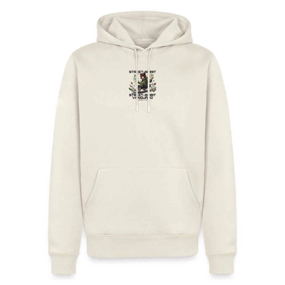 Männer Premium Hoodie - Naturweiß