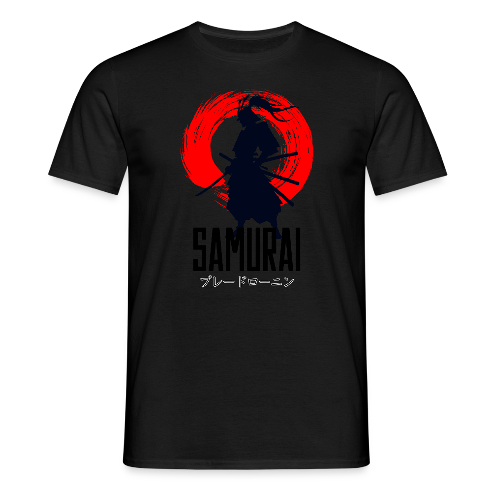 Männer T-Shirt - Schwarz