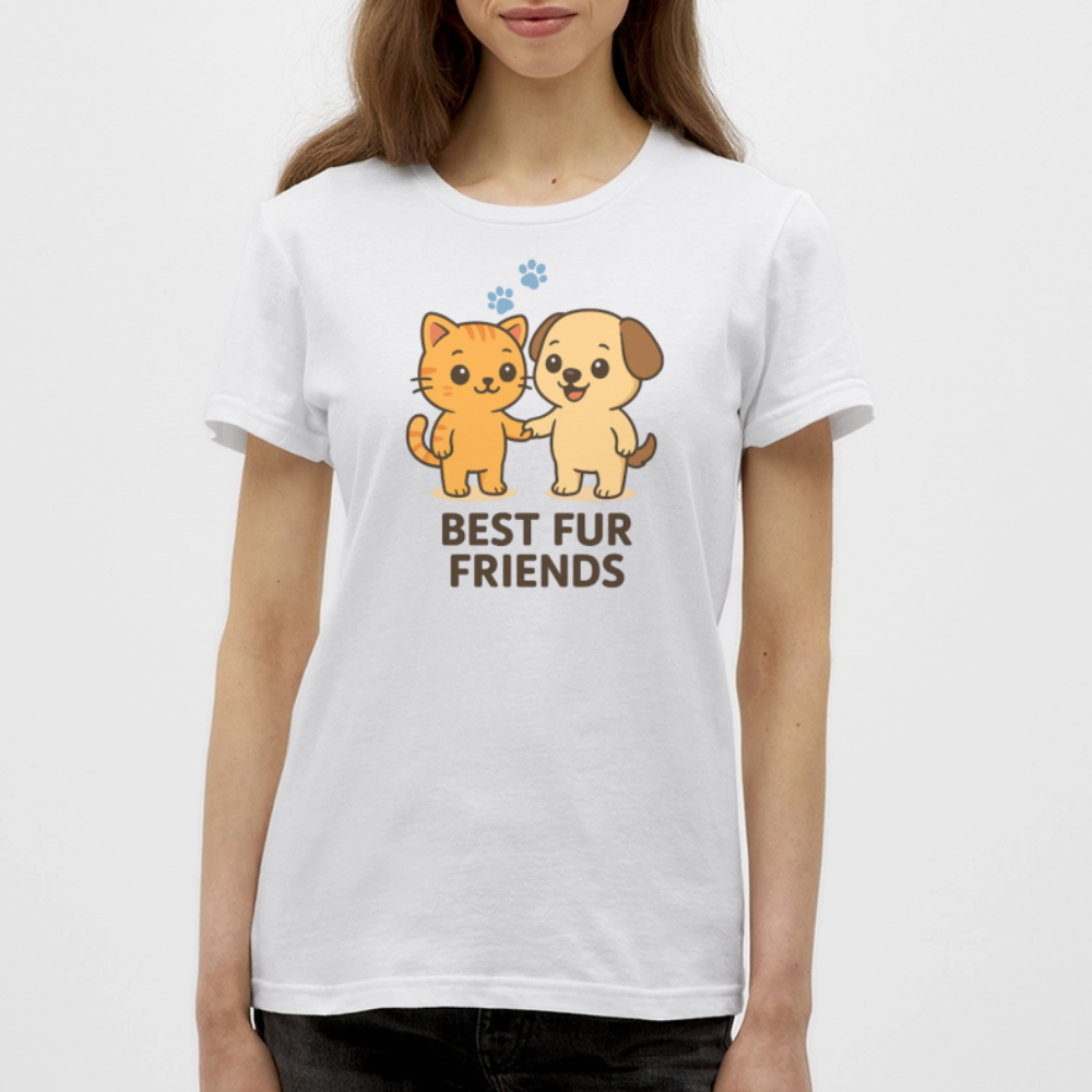 Best Friends  T-Shirt - Weiß