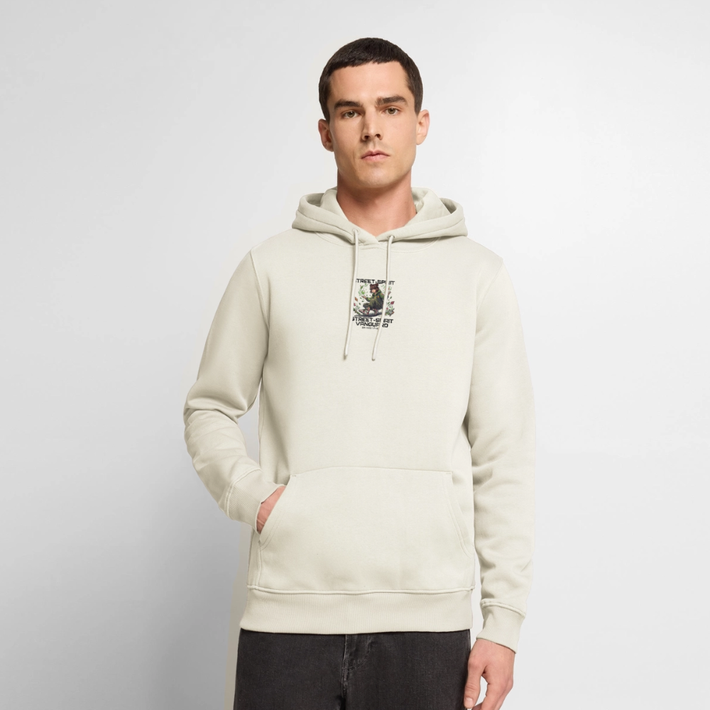 Männer Premium Hoodie - Naturweiß